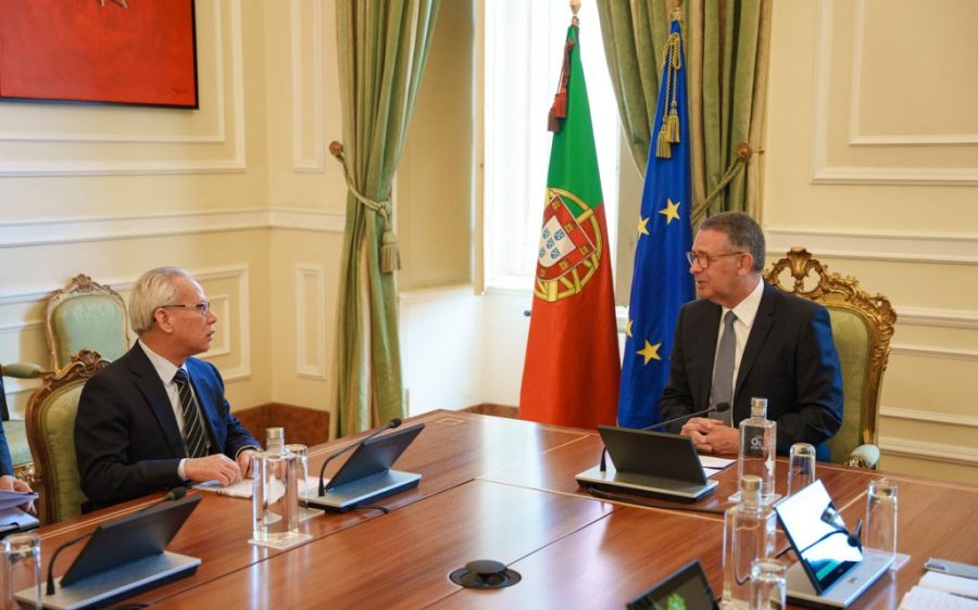 Macao’s Chief Executive Sam Hou Fai holds talks with Portugal’s President António José Seguro 