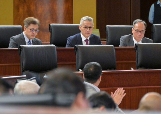 Macao’s secretary for economy, Tai Kin Ip, is no longer in office 