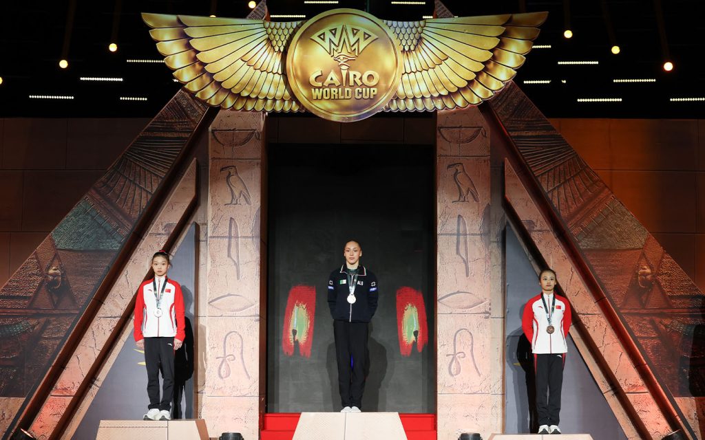 China tops gold medal tally at Cairo Artistic Gymnastics World Cup