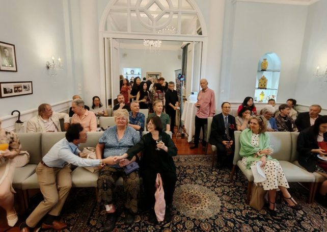 Hong Kong’s Proverse reception celebrates international poetry 