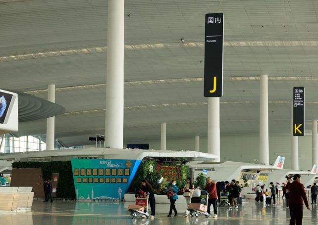 Guangzhou airport logs busiest passenger fortnight since pandemic