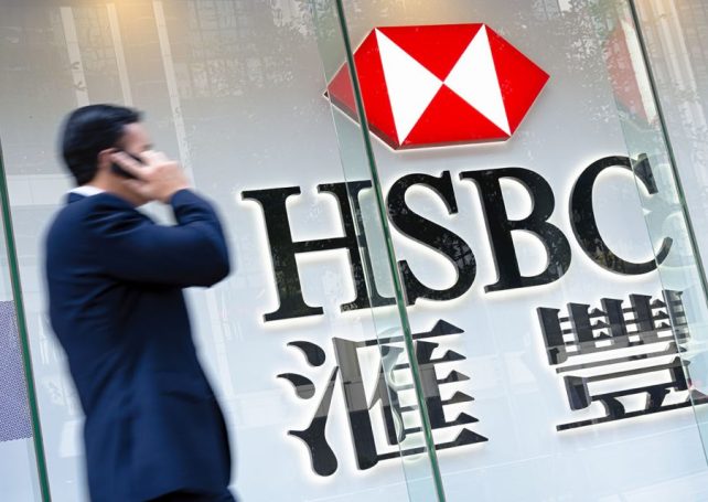 Hong Kong shares of HSBC fall in the wake of its first quarter results